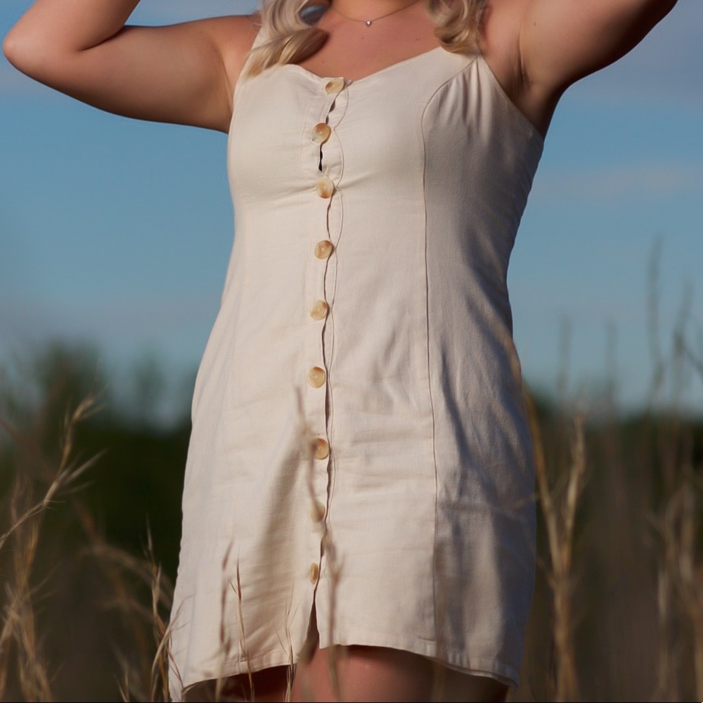 Button dress
